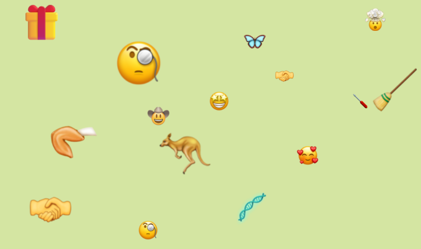 Feedback der Teilnehmenden in Emojis